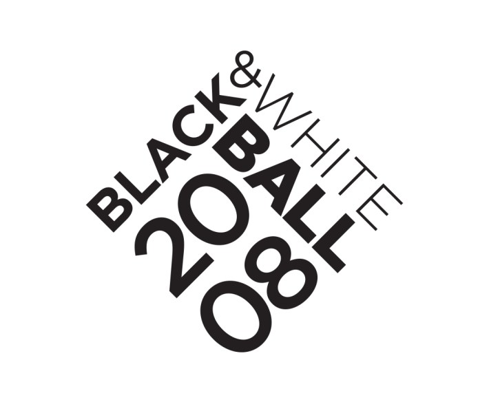 San Francisco Symphony Black and White Ball 2008 logo