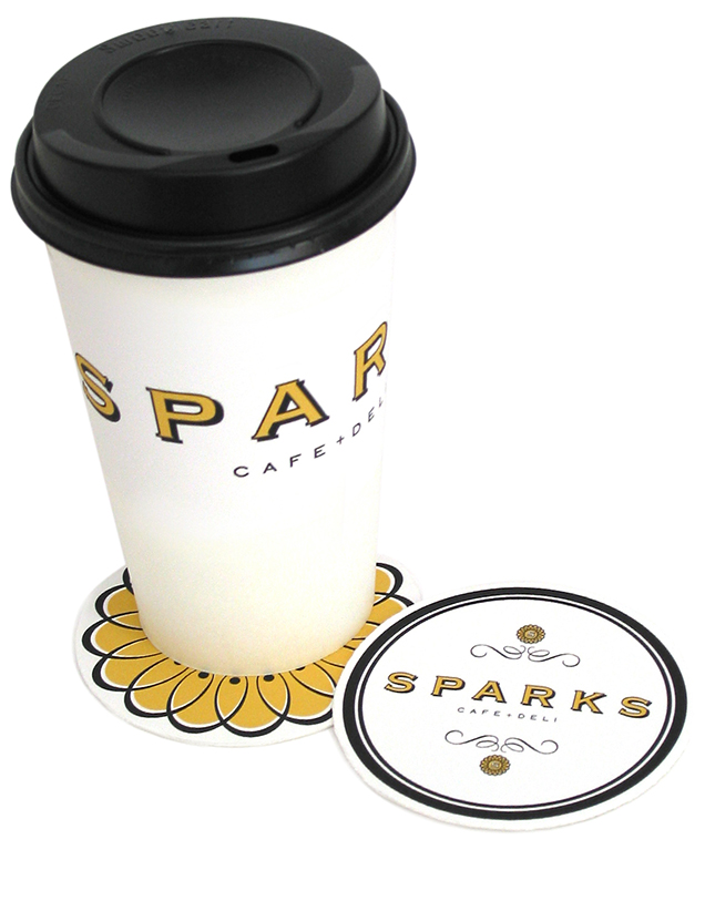 Sparks Cafe Coffee Cup